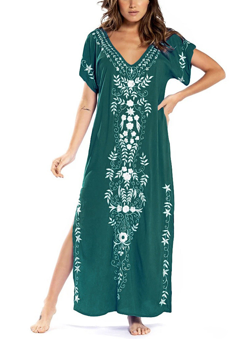 Women's Beach Print | Vacation Dress | Cover-up